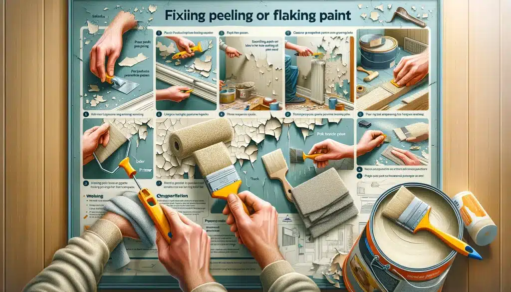 Fixing Peeling or Flaking Paint